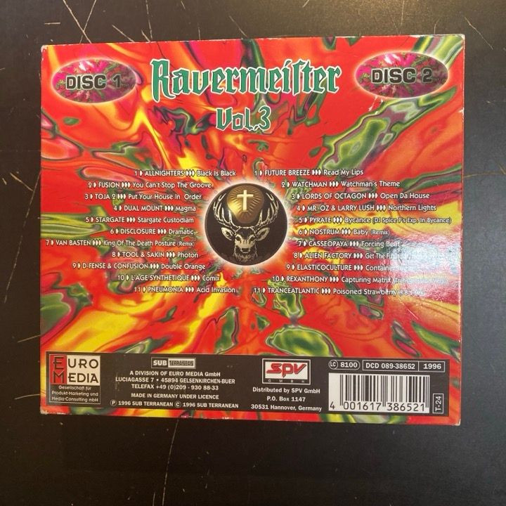 V/A - Ravermeister Vol. III 2CD (G/VG+)